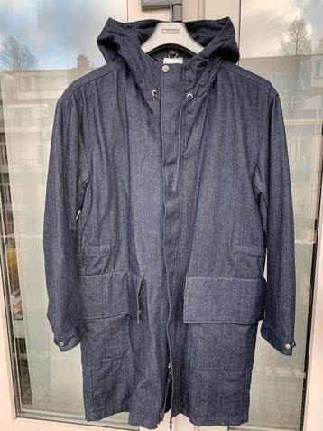 Nieuwe 4-seizoens denim parka XS/M beschikbaar voor biedingen