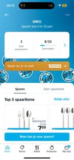SMEG / smeg zegels 3 kaarten!, Ophalen, Volle spaarkaart