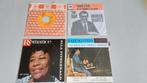 4 singles op vinyl,  jazz. Setprijs/ bieden op los exemplaar, Cd's en Dvd's, Vinyl | Jazz en Blues, 1960 tot 1980, Jazz, Gebruikt