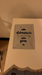 Karwei lamp als nieuw, metalen uuthangborden, Huis en Inrichting, Ophalen of Verzenden, Zo goed als nieuw, Rond, Metaal