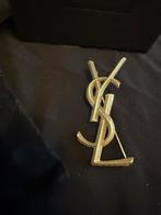 Yves Saint Laurent YSL Broche - Goudkleurig, Ophalen of Verzenden, Zo goed als nieuw, 4 tot 7 cm, Goud