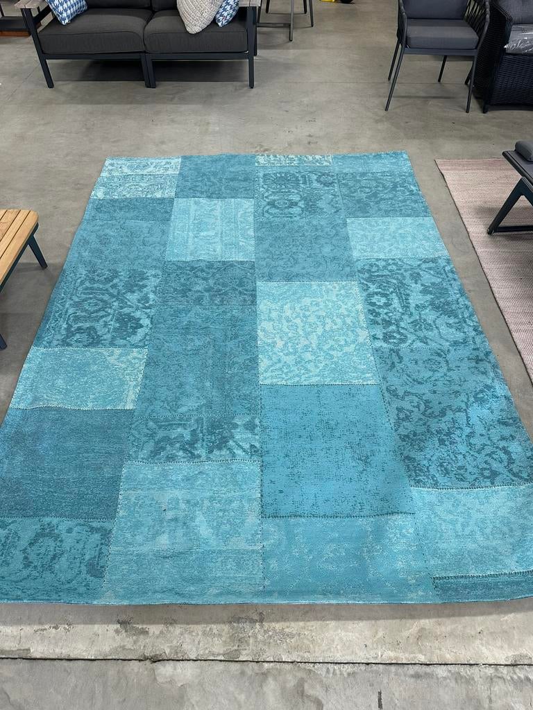 Patchwork vloerkleed carpet katoen india 200 x 290 cm, Huis en Inrichting, Stoffering | Tapijten en Kleden, Nieuw, 200 cm of meer