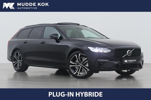 Volvo V90 T6 Plug-in hybrid Ultra Dark | Bowers&Wilkins | Lu, Auto's, Volvo, Bedrijf, Te koop, V90, 360° camera, 4x4, ABS, Achteruitrijcamera