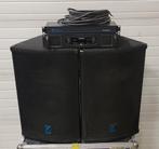Yorkville EF508 speakers + Samson SX1800 versterker, Gebruikt, Overige typen, 120 watt of meer, Ophalen