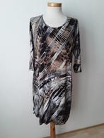 Ophilia multicolor tuniek/jurk mt 2 (44/46) travelstof, Kleding | Dames, Jurken, Overige kleuren, Verzenden, Maat 42/44 (L), Zo goed als nieuw