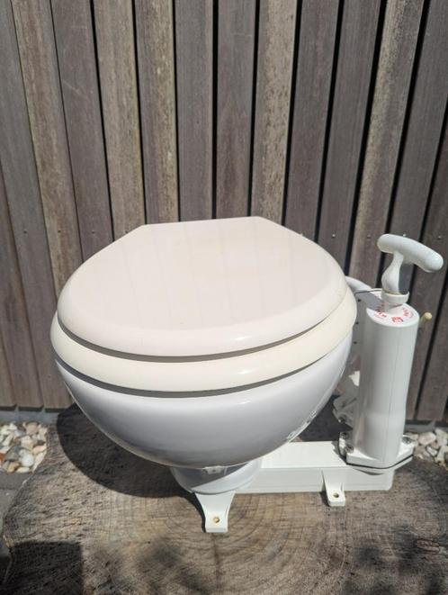 boot toilet scheepstoilet handtoilet, Watersport en Boten, Bootonderdelen, Gebruikt, Kombuis en Sanitair, Zeilboot of Motorboot