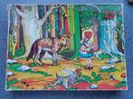 Vintage puzzel Roodkapje, hout, Kinderen en Baby's, Speelgoed | Kinderpuzzels, 10 tot 50 stukjes, Gebruikt, Ophalen of Verzenden