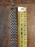 Metalen armband, Ophalen of Verzenden, Gebruikt, Zilver, Staal