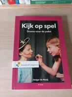 Kijk op spel (4e druk), Zo goed als nieuw, Holger de Nooij, Alpha, HBO