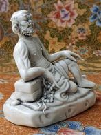 Mooi antiek Chinees porselein beeldje van een sjamaan., Antiek en Kunst, Ophalen of Verzenden