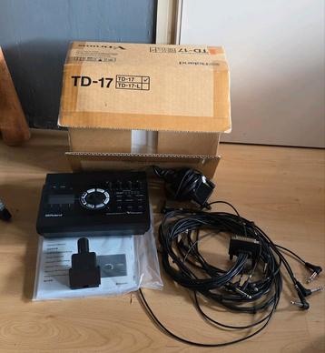 Roland TD-17 Drum Module - Perfecte Staat! beschikbaar voor biedingen