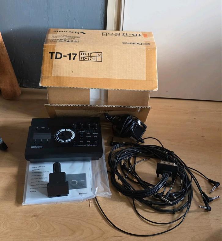 Roland TD-17 Drum Module - Perfecte Staat!, Muziek en Instrumenten, Soundmodules, Zo goed als nieuw, Roland, Ophalen of Verzenden