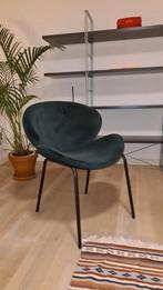 GRATIS groene velvet fauteuil, Ophalen, Zo goed als nieuw, Overige kleuren, Twee