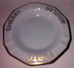 Aguilar Porto Sherry, Petrus Regout Art Deco Asbak, Ophalen of Verzenden