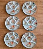 Zes Borden Wildflower, Huis en Inrichting, Keuken | Servies, Ophalen of Verzenden, Zo goed als nieuw, Overige stijlen, Bord(en)