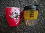 Mok neushoorn lion king meeneembeker, Ophalen of Verzenden, Zo goed als nieuw, Overige stijlen, Kop(pen) en/of Schotel(s)