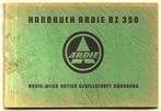 Ardie BZ350 Handbuch handleiding (4378z), Ophalen of Verzenden, Overige merken