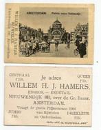 37 Reclame zwartjes firma Hamers, rijwielen te Amsterdam, Verzamelen, Ophalen of Verzenden, Gebruikt, Overige typen