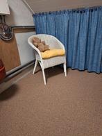 Witte rotanstoel, Huis en Inrichting, Ophalen, Zo goed als nieuw, Minder dan 50 cm