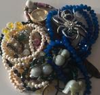 Lotje antieke sieraden, Verzenden, Overige materialen, Ketting, Met edelsteen