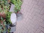 Zinken vuilnisbak, Gebruikt, Rond, Metaal, 30 tot 60 cm