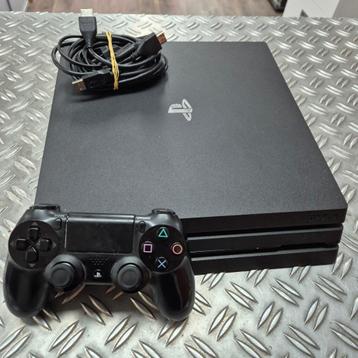 Sony Playstation 4 Pro 1TB met controller en kabels beschikbaar voor biedingen