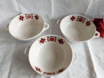Villeroy & Boch | serviesdelen folkore decor | jaren '60 beschikbaar voor biedingen