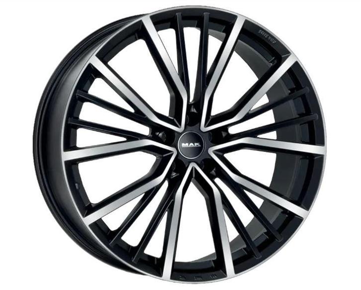 MAK Union Black Mirror velgen 17 inch, Auto-onderdelen, Banden en Velgen, Banden en Velgen, Zomerbanden, 17 inch, 225 mm, Personenwagen
