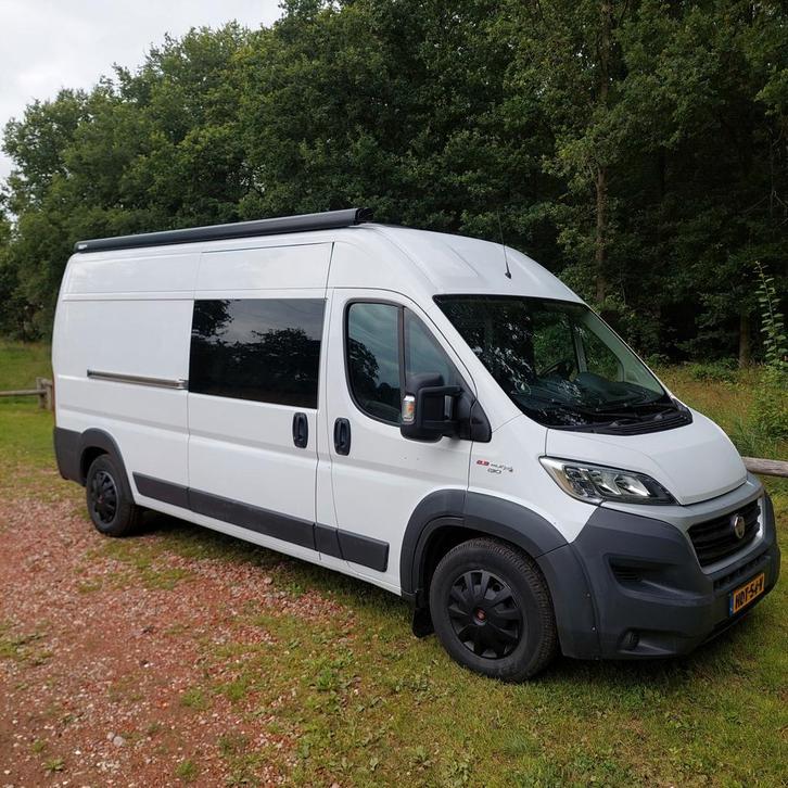 Fiat Ducato L3H2 bus camper 2017 5pers kent    74985km, Caravans en Kamperen, Campers, Particulier, tot en met 3, Buscamper of Camperbus