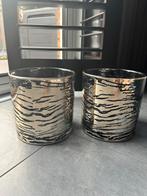 Twee PTMD theelichten 15 cm, Ophalen of Verzenden, Zo goed als nieuw, Kandelaar, Minder dan 25 cm