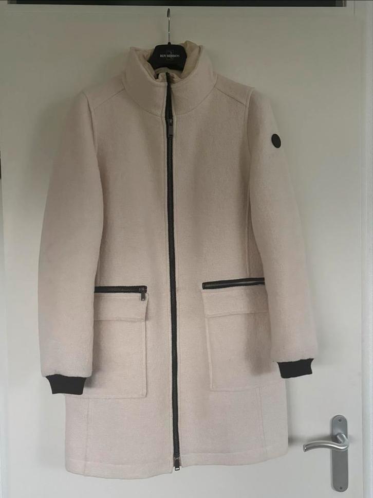 ZGAN Reset Winterjas - Maat XL/42, Kleding | Dames, Jassen | Winter, Zo goed als nieuw, Maat 46/48 (XL) of groter, Beige, Ophalen of Verzenden