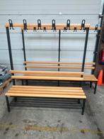 Garderobe banken met kapstok en schoenenrek, Ophalen, Gebruikt, Overige typen, 150 tot 200 cm