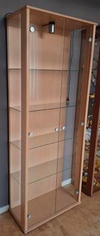 Vitrine kast te koop, Ophalen, 50 tot 100 cm, Zo goed als nieuw, 150 tot 200 cm