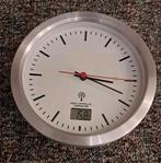 Moderne waterdichte klok met zuignappen, Ophalen of Verzenden, Zo goed als nieuw, Analoog, Wandklok