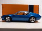 Renault Alpine A110 metallic blauw IXO 1:18 KRD, Hobby en Vrije tijd, Modelauto's | 1:18, Ophalen of Verzenden, Zo goed als nieuw
