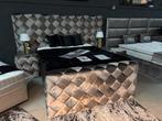 Luxe Boxspring 160x200 Compleet - Showroommodel!, Huis en Inrichting, Slaapkamer | Bedden, Tweepersoons, Ophalen of Verzenden