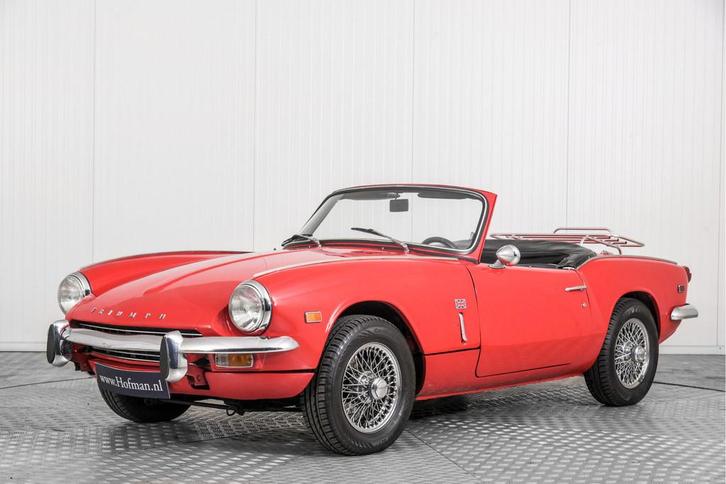 Triumph Spitfire MK3 1300 (bj 1969), Auto's, Triumph, Bedrijf, Te koop, Spitfire, Open dak, Benzine, Cabriolet, Handgeschakeld
