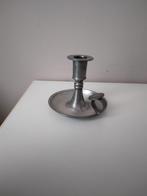 tin kaarsen standaard met merk, Antiek en Kunst, Ophalen of Verzenden