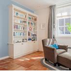 Boekenkast mdf wit, op maat gemaakt, 240x165x47 cm, Huis en Inrichting, Kasten | Boekenkasten, Ophalen, 200 cm of meer, 150 tot 200 cm