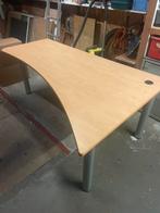 Bureau  195cm x (80-118)x 75  hout, Huis en Inrichting, Ophalen of Verzenden, Gebruikt