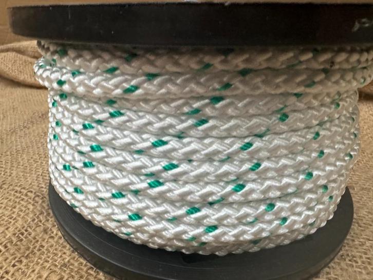 TOUW PPMF 8mm haspels a 40mtr/wit-groen, Watersport en Boten, Accessoires en Onderhoud, Overige typen, Ophalen