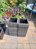 Florabest plantenbakken 2 stuks, Tuin en Terras, Bloembakken en Plantenbakken, Ophalen, Tuin, Kunststof, Gebruikt
