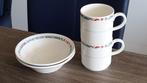 2 mokken, 2 kommen, Villeroy en Boch, Ophalen, Overige typen, Zo goed als nieuw, Overige stijlen
