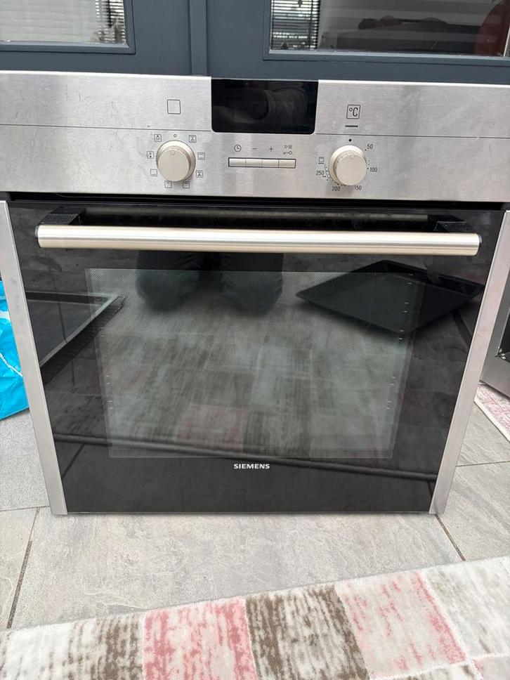 Siemens Oven, Witgoed en Apparatuur, Ovens, Gebruikt, Inbouw, Oven, 45 tot 60 cm, 45 tot 60 cm, Hete lucht, Ophalen of Verzenden