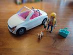 Playmobil (cabrio)  auto met accessoires, Ophalen of Verzenden, Zo goed als nieuw, Jongen of Meisje