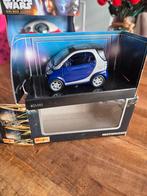 Smart diecast Maisto blauw zilver schaal 1/43, Hobby en Vrije tijd, Overige merken, Auto, ., Ophalen of Verzenden