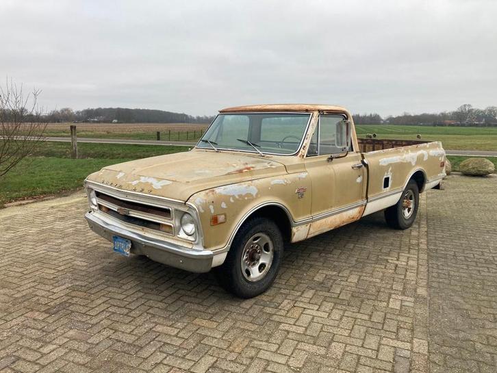 1968 Chevrolet c20 pickup, Auto's, Chevrolet, Particulier, Pick-up, Benzine, SUV of Terreinwagen, Automaat, Ophalen