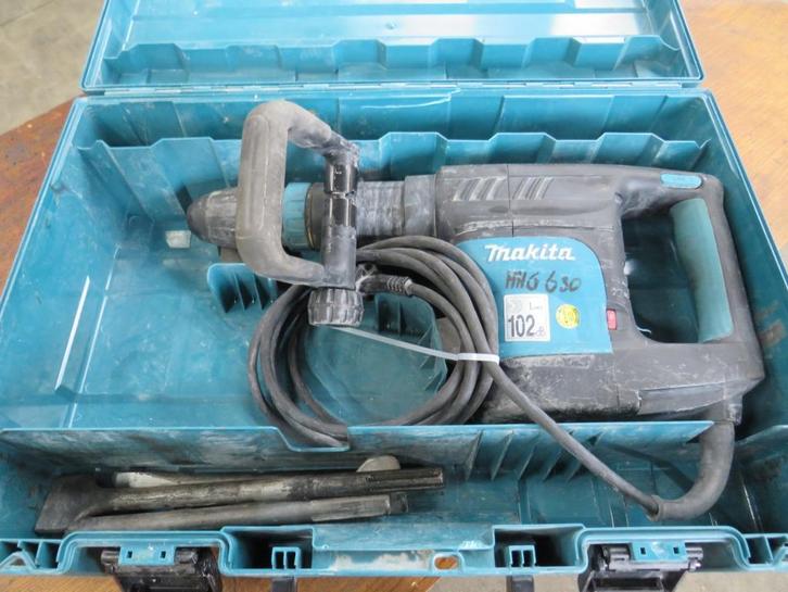 Makita HM1101C 230 V Breekhamer incl. beitels, Doe-het-zelf en Verbouw, Gereedschap | Handgereedschap, Gebruikt, Ophalen of Verzenden