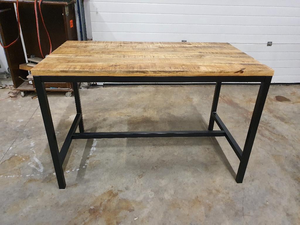 Bartafel Brugge Mango 140x80x90 cm, Ophalen of Verzenden, Nieuw