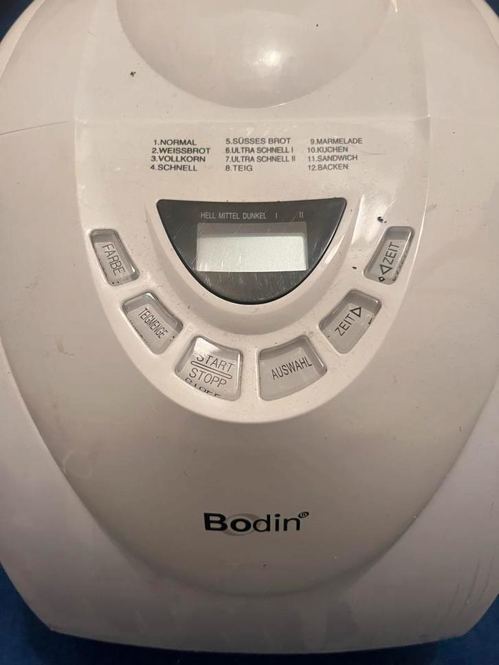 Bodin Broodbakmachine - Zo Goed Als Nieuw!, Witgoed en Apparatuur, Broodbakmachines, Zo goed als nieuw, Ophalen